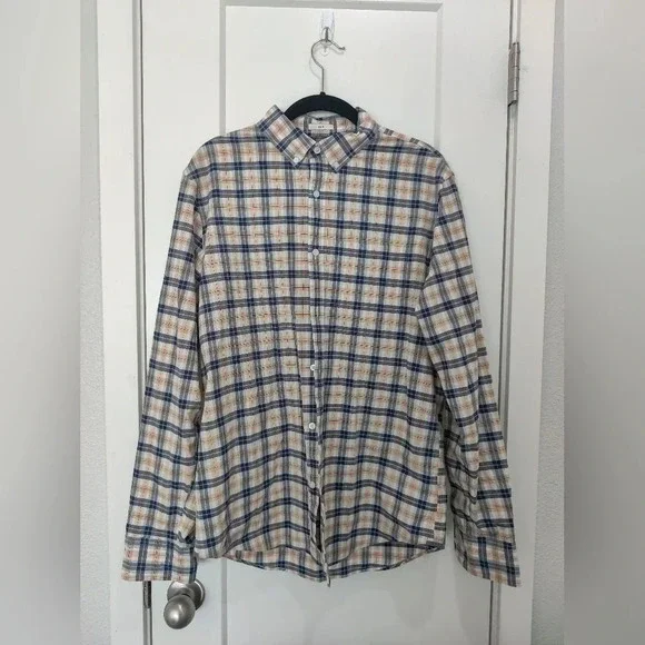 Hawker Rye Men's Button Down Shirt - Picture 1 of 6